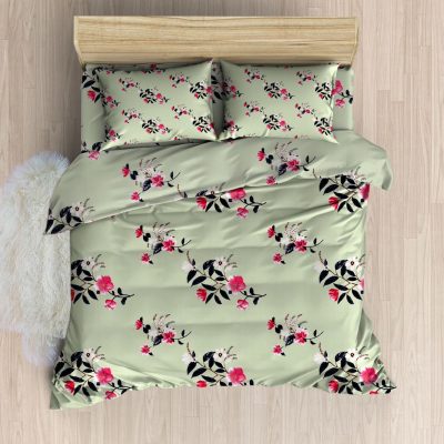 210TC Glace Cotton Elastic Fitted Premium Bedsheet
