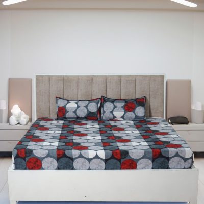 Innovative Edge Double Bed Fitted Bedsheet Set – Perfectly Fits Up to 10 Inches Mattress