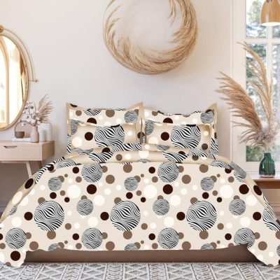 Innovative Edge Double Bed Fitted Bedsheet Set – Perfectly Fits Up to 10 Inches Mattress