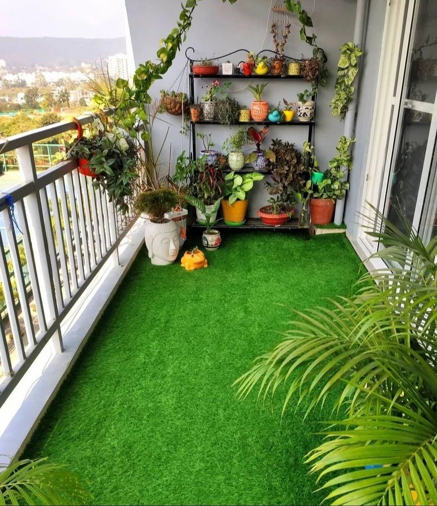Green Grass Carpet